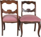 SOLD Set of 6 French Empire Dining Chairs