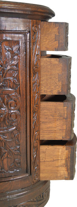 SOLD Rare Carved Victorian Oak Kidney Desk SOLD Rare Carved Victorian Oak Kidney Desk
