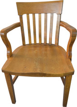 SOLD Set of 3 Oak Conference Chairs