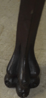 SOLD Set of 6 Victorian Claw Foot Mahogany Formal Dining Chairs