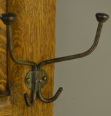 SOLD Oak Victorian Hall Tree by Larkin