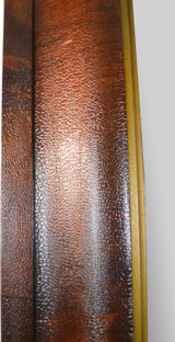 SOLD Empire Ogee Mirror with Unusual Gold Liner