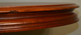 SOLD Antique Accent Table, Antique Victorian Oval Walnut Parlor Stand End Table
