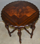 SOLD 1930’s Art Deco Multi-Veneered Carved Radio Stand