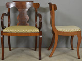 SOLD Set of 8 Formal Empire Dining Chairs