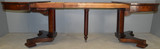 SOLD Mahogany Empire Period Banquet Table – Opens 10 Feet