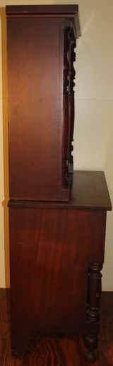 SOLD Early Country Step Back Small Cupboard – Original Finish