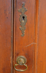 SOLD Period Pennsylvania Chippendale Corner Cupboard
