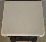SOLD Victorian Pre- Civil War Marble Top Half Commode