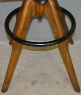 SOLD Rare Oak Refinished Postmaster / Telephone Operator Office Chair