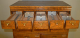 SOLD Victorian Oak Sectional File Cabinet – Library Bureau Sole Makers
