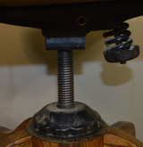 SOLD Oak Ladies Refinished Office Swivel Desk Chair