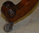 SOLD Victorian Unusual Inlaid Oversize Parlor Stand
