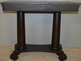 SOLD Mahogany Empire Library Writing Desk