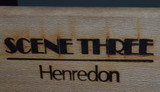 SOLD Black Lacquer Burl Walnut Sideboard Henredon