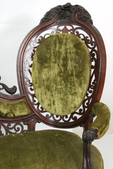 SOLD Rosewood Laminated Sofa