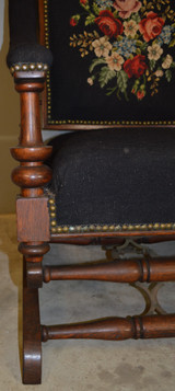 SOLD Most Unusual Hunzinger Platform Oak Rocker