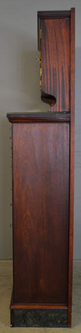 SOLD Mahogany Dentist Dental Cabinet Frosted Glass