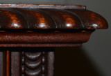 SOLD Mahogany Flat Top Ball and Claw Writing Desk