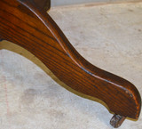 SOLD Oak Unusual Lawyers Swivel and Tilt Victorian Office Chair