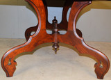 SOLD Walnut Carved Dining Room Table
