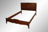SOLD Flame Mahogany 4pc. Formal Bedroom Set