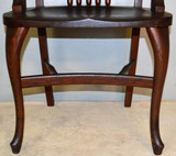 SOLD Antique Armchair, Antique Carved Oak Arm Chair