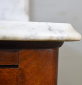 SOLD Victorian Marble Top Commode by Paine