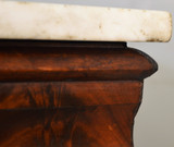 SOLD Antique Hall Table, Antique Empire Period Marble Top Pier Table