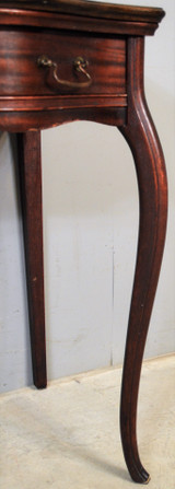 SOLD Mahogany Ladies Bevel Glass Vanity with Mirror
