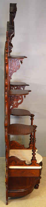 SOLD Victorian Marble Top Etagere