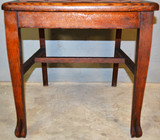 SOLD Set of 4 Oak Claw Foot Dining Chairs