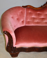 SOLD Antique Sofa, Antique Hand Carved Empire Sofa