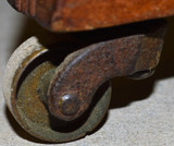 SOLD Antique Rocking Chair, Antique Victorian Platform Rocker Rope Twist by Hunzinger