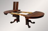 SOLD Victorian Round Mahogany Ball and Claw Banquet Dining Table REDUCED PRICE!