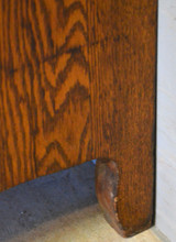 SOLD Antique Desk, Victorian Slant Top Secretary Desk