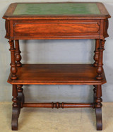 SOLD Antique Parlor Table, Victorian Sewing, Writing Table