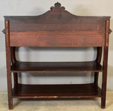 SOLD Antique Mahogany Server, Carved, Horner Quality
