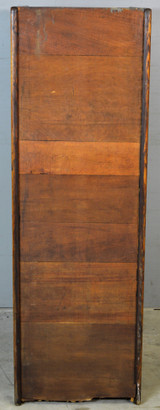 SOLD Antique Oak Four Drawer Filing Cabinet