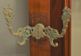 SOLD Antique Hall Tree, Victorian Mahogany Carved Oversize Hall Bench