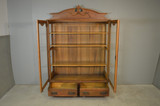 SOLD Antique Oak China Cabinet or Bookcase