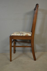 SOLD Antique Dining Room Chairs, Tiger Sawn Oak