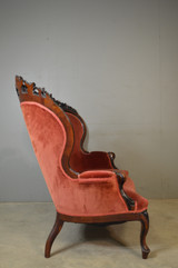 SOLD Antique Victorian Rococo Carved Sofa