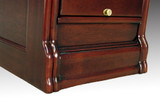 SOLD Mahogany Three Drawer File Cabinet