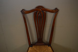 Antique Dining Room Chairs, Mahogany Chippendale, Set of Six #21614