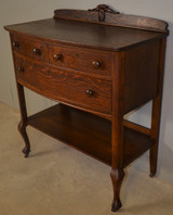 SOLD Antique Oak Server