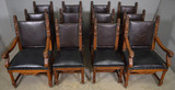 SOLD Antique Set of 12 Unbelievable Carved Lion Dining Chairs – R.J. Horner
