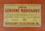 SOLD Vintage Mahogany Four Drawer Nightstands by Kling