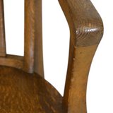 Antique Tiger Oak Tilt Swivel Lawyers/Bankers Office Armchair #22319 Antique Tiger Oak Tilt Swivel Lawyers/Bankers Office Armchair #22319