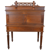 SOLD Antique Victorian Walnut Lady’s Cylinder Desk – 1880s
